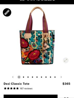 Consuela DEZI Classic Tote NEW